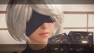 NieR Automata  Early Leveling guide Lvl 5 to 40 amp Material Chip farm [upl. by Oremodlab273]