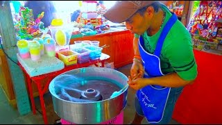 How He Makes The Amazing Cotton Candy  Sweet Street Food Dessert [upl. by Jimmie]