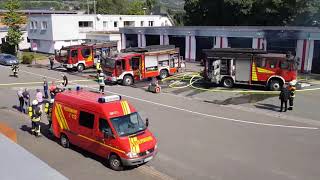 Brand Feuerwehrhaus Olsberg am 13 September 2021 [upl. by Ainaznat]