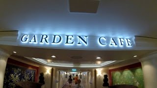 Norwegian Epic Garden Cafe Buffet Tour 2015 [upl. by Suoirred888]