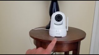 How To Fix DLink DCS8525LHBB Pan amp Tilt WiFi Camera Flashing Red LED No Connection [upl. by Mildred]