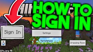 How To Sign In Minecraft Bedrock Edition 2024  Xbox IOS Android Windows PS5 Switch [upl. by Marcia]