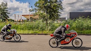 Minarelli P6  50cc Race 2 Schoonhoven 2024 [upl. by Harrat531]