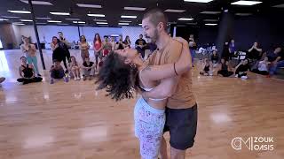 Lui amp Larissa Brazilian Zouk Flow [upl. by Landry]