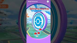 Spinning pokestop pokemon [upl. by Kunkle123]