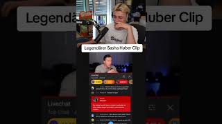 Legendärer Sascha Huber Clip papaplatte twitchde streamer highlights trending [upl. by Walkling]