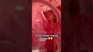 Ariana Grande super energy singing Popular ArianaGrande Wicked Arianators [upl. by Artinahs833]