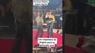 Las coqueteos de Angela Aguilar para su príncipe azul Christian Nodal viral [upl. by Scopp]