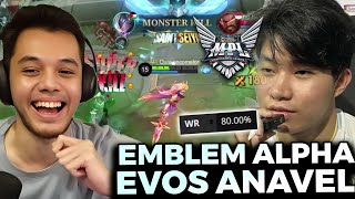 Alpha SeMengerikan Ini Brooo Pantes Winrate Jungler Tertinggi Di MPL  Mobile Legends [upl. by Noy394]