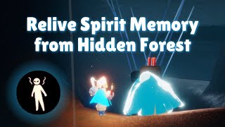 Relive Spirit Memory from Hidden Forest Anger Emote  Sky Children of the Light [upl. by Evered121]