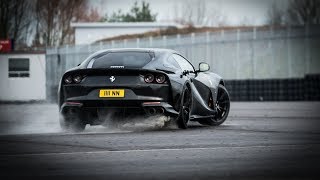 Ferrari 812 Superfast INSANE DRIFTING [upl. by Haorbed]