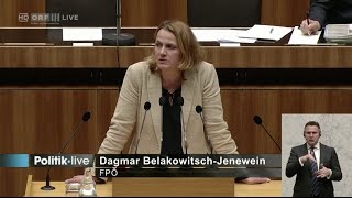 Dagmar BelakowitschJenewein  AMSIT Mindestsicherung  232017 [upl. by Baptista778]