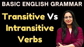 Verb  3  Transitive Vs Intransitive Verbs  Basic English Grammar in Hindi  UC LIVE [upl. by Nnylrac]