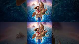 Encuentra las 5 diferencias en MOANA 2  Reto para adultos shorts moana2 moana vaiana [upl. by Whittaker101]