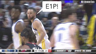 Explain Steph Curry and Klay Thompson invert screens Jonathan Kumingas flying putback dunk [upl. by Ainesey]