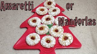 Amaretti Biscuits Mandorlas cheekyricho tutorial [upl. by Ffirahs]