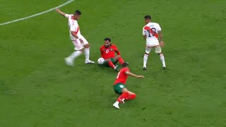 Boufal amp Zambrano Duel red card moment [upl. by Gram]