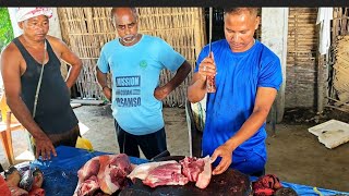 Superhit Pork Cutting amp Chops  6kg MeatCommercial Pig Butchery Skills in India🇮🇳 Assam [upl. by Timofei193]