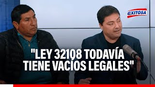 🔴🔵Gremio de transportistas Modificatoria de ley 32108 todavía tiene quotvacíos legalesquot [upl. by Alamak]