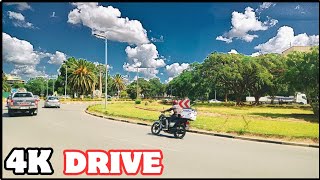 LUSAKA  Discover Zambia capital city in a 4K DRIVE 🤩 [upl. by Langston835]