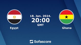 Ghana vs Egypt Live  direct [upl. by Eirojam]