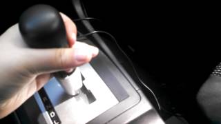 HowTo Remove 2008 Mitsubishi Lancer CVT Shift Knob [upl. by Flosser]