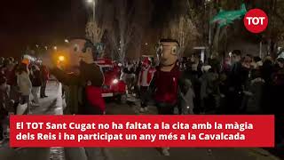 Cavalcada Reis de Sant Cugat 2022 [upl. by Kcyrred]