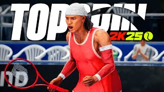 TopSpin 2K25 MyCAREER  Creating The New GOAT [upl. by France]