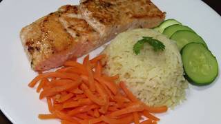 COMO HACER SALMON A LA SARTEN [upl. by Takara]