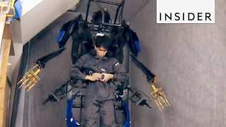 Superhero Exoskeleton Suit Comes to Life [upl. by Atinnod]