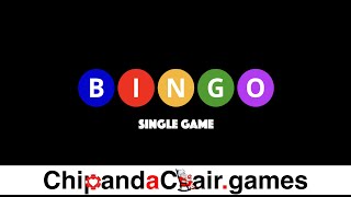 N44 BINGO w Numbers Called amp Music SINGLE GAME [upl. by Hepsiba]