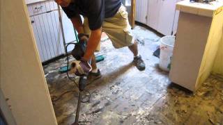 Restoring Salvaging And Saving a 100 yearold Hard Wood Floor in Phoenix Arizona [upl. by Nnaeitak]