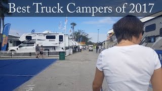 Best Truck Campers  2017 Florida RV Show [upl. by Tomaso]