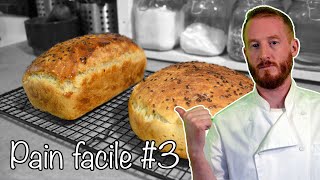 PAIN 😍 Sans PÉTRISSAGE Sans FAÇONNAGE 😱 FACILE et INRATABLE 🍞🥖 [upl. by Janicki]