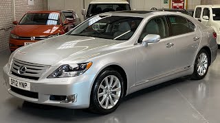 2012 Lexus LS 600H 50 V8 Hybrid 4WD Auto For Sale At Drive Japan  Japanese Car Importer [upl. by Felisha625]