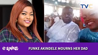 Funke Akindele Bello Loses Dad [upl. by Grof]