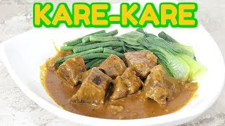 HOW TO COOK KAREKARE  TAGALOG [upl. by Ellak]