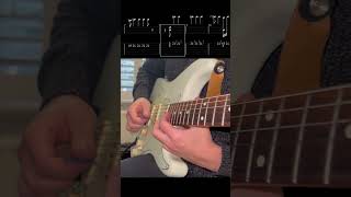 Wet Sand Solo redhotchilipeppers guitar guitarlesson guitarsolo tabs [upl. by Lucias]