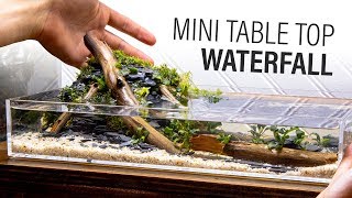 Mini DIY Table Top Waterfall [upl. by Rizzo]