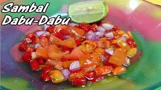 Resep Cara Membuat Sambal DabuDabu [upl. by Ahsoik243]