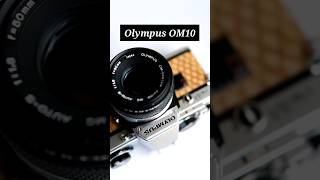 Olympus OM10  Olympus Zuiko MC 50mm f18 filmcamera vintagelens filmphotography olympus [upl. by Kcod]