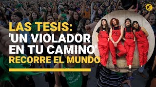 Chile  ¿Quiénes son Las Tesis el colectivo feminista detrás de “El violador eres tú” [upl. by Aihsakal480]