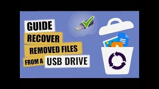 Recover Deleted Files from USB Drive  2024 Full Guide  Restore USB Files  Recover Lost Files [upl. by Julee216]