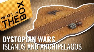 Unboxing Islands And Archipelagos Set  Dystopian Wars [upl. by Aliuqa]