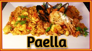 PAELLA Española 🥘 Paso a Paso  Delicias Express by Carla [upl. by Irrok363]