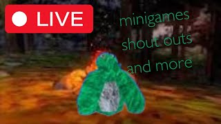 gorilla tag live shoutouts minigames and moreminecraft [upl. by Nosdivad598]