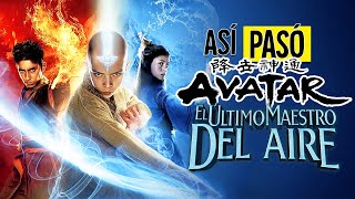 AVATAR EL ULTIMO MAESTRO AIRE  LIVE ACTION  RESUMEN EN 14 MINUTOS [upl. by Artenak]