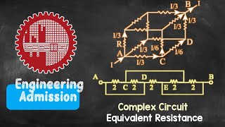 Equivalent resistance of Complex Circuits  Current Electricity  HSC  Admission [upl. by Lednar]