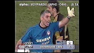 ΟΛΥΜΠΙΑΚΟΣ  ΑΕΚ 11  2004  2005 [upl. by Esile]