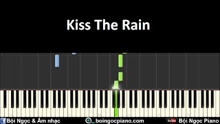 Kiss The Rain  Yiruma  Piano Tutorial 48  Bội Ngọc Piano [upl. by Bartram]